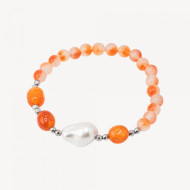 Oranžais Nefrīts - rokassprādze Oranžais Nefrīts - rokassprādze
